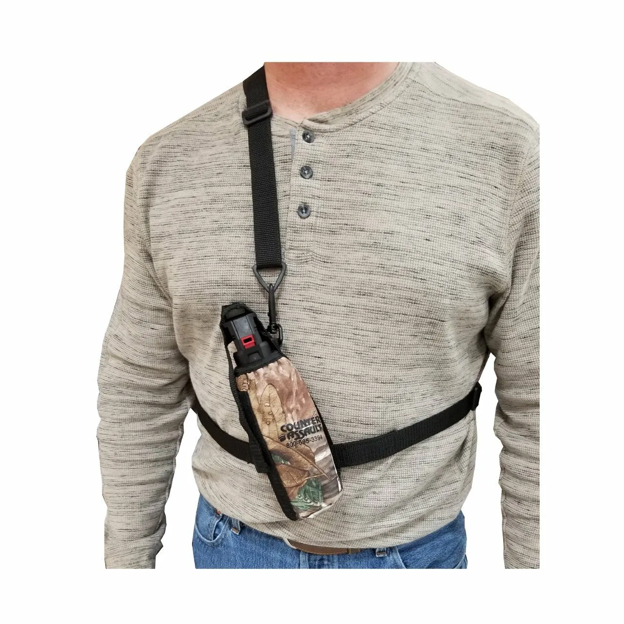 Counter Assault 3-in-1 Bear Spray Chest Holster