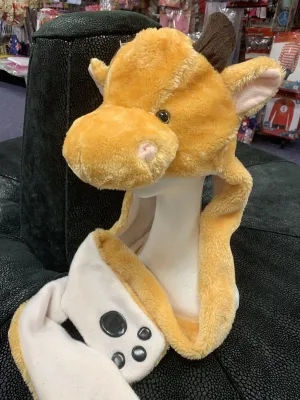 Cow Plush Hat