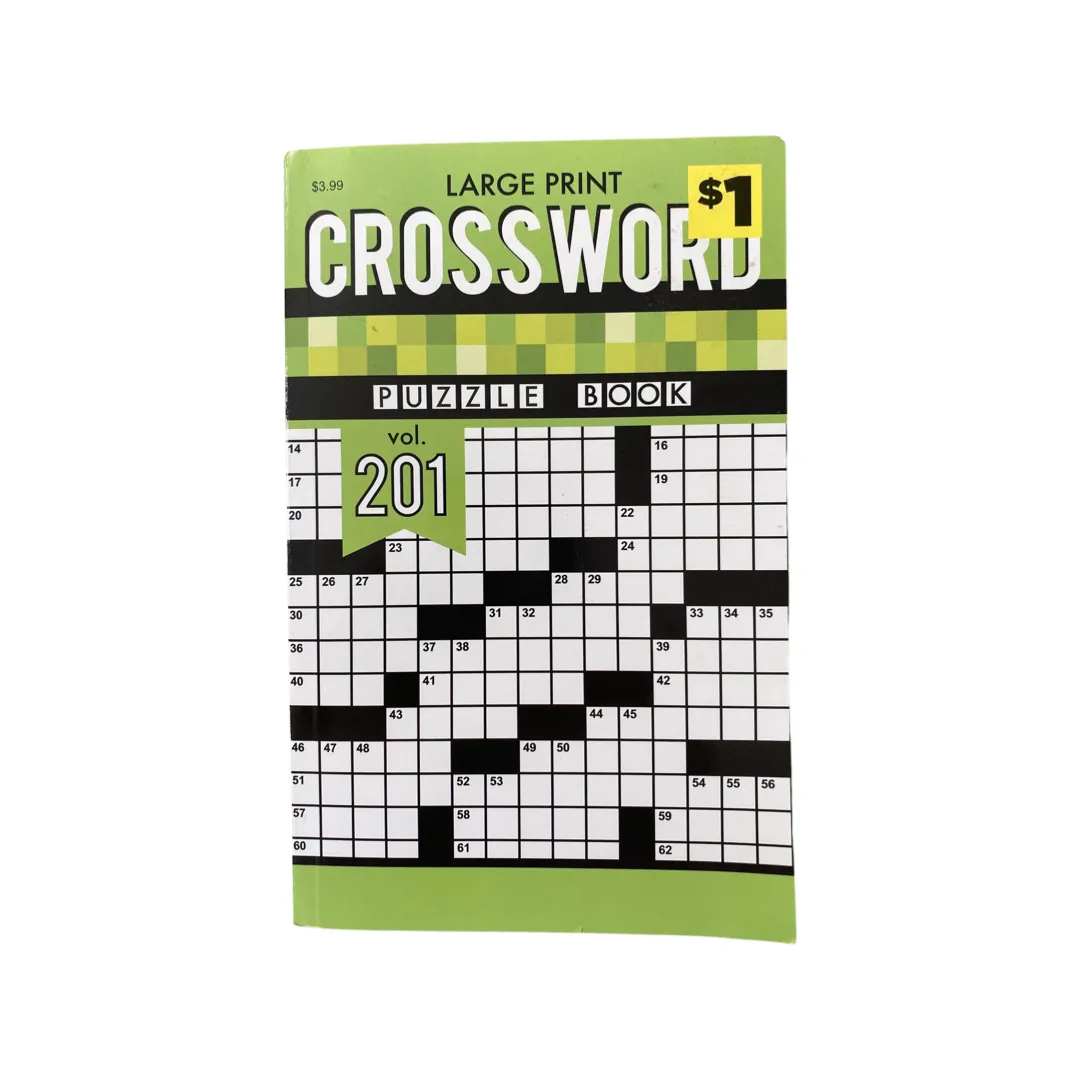 Crossword Puzzle Book