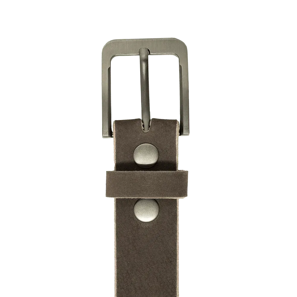 Dark Brown Nubuck Belt