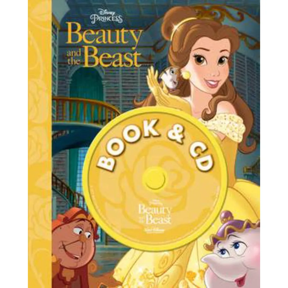 Disney Princess Beauty and the Beast (Book & CD)