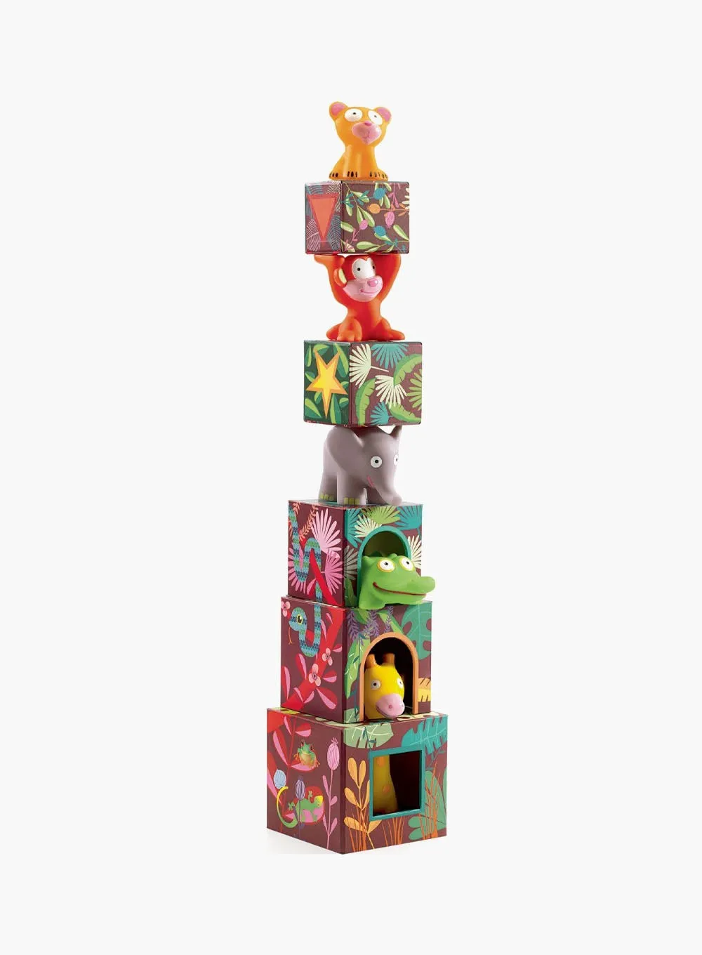 Djeco Stacking Cubes and Animals