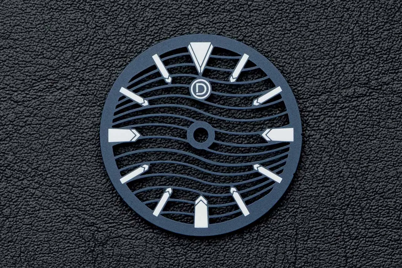 DWC D01S Skeleton Luminous Dial - Blue Wave (Japan BGW9) for TMI NH series