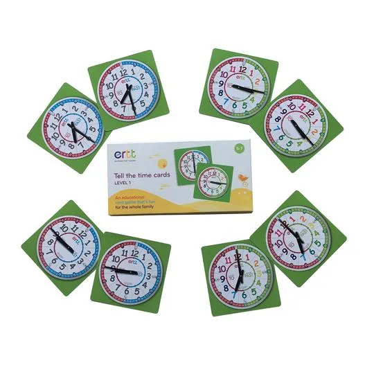 Easyread Time Teacher Playing Cards