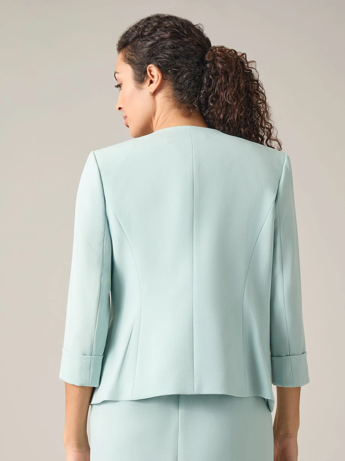 Elle Jacket, Iconic Stretch Crepe