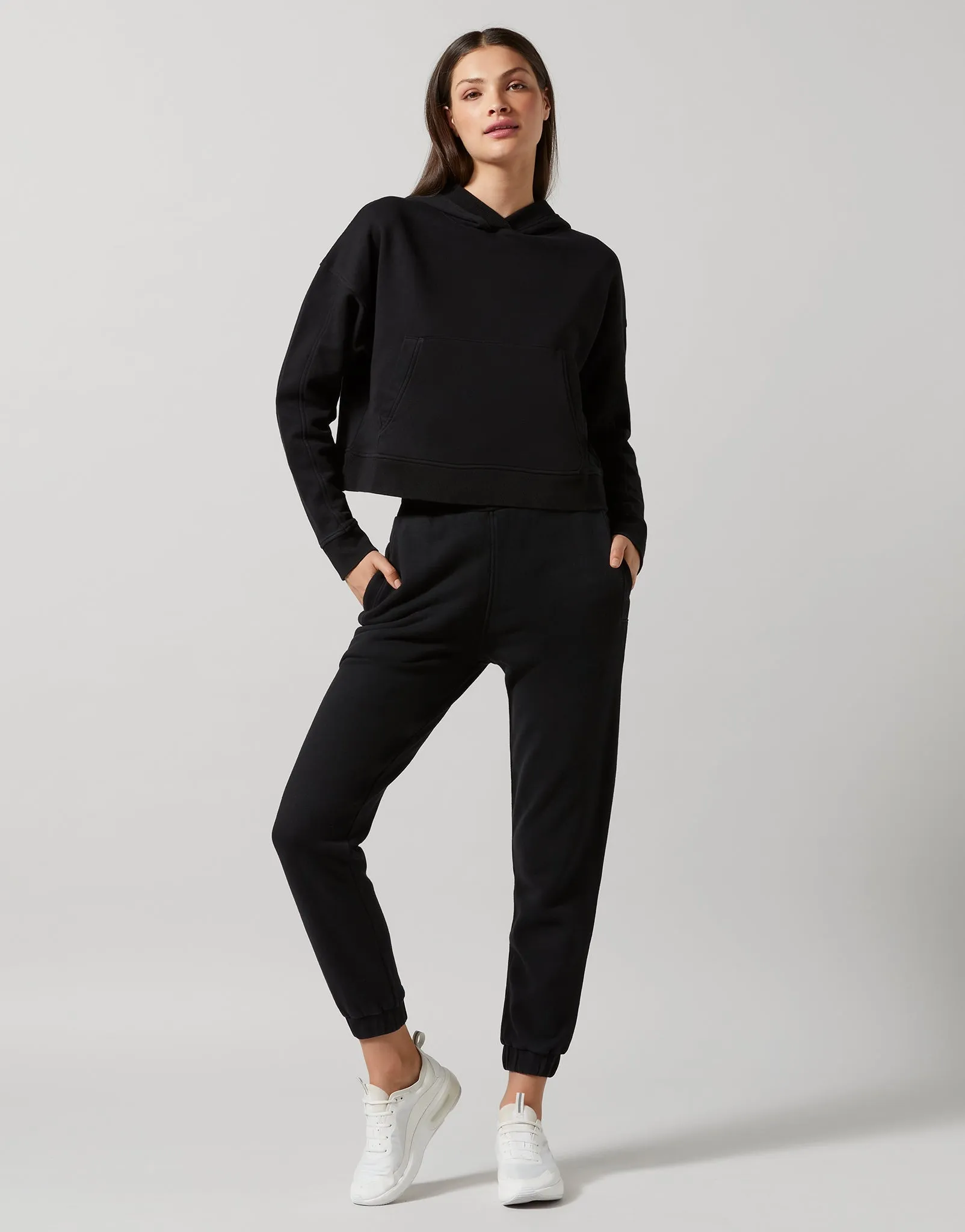 Elliott Track Pants in Black