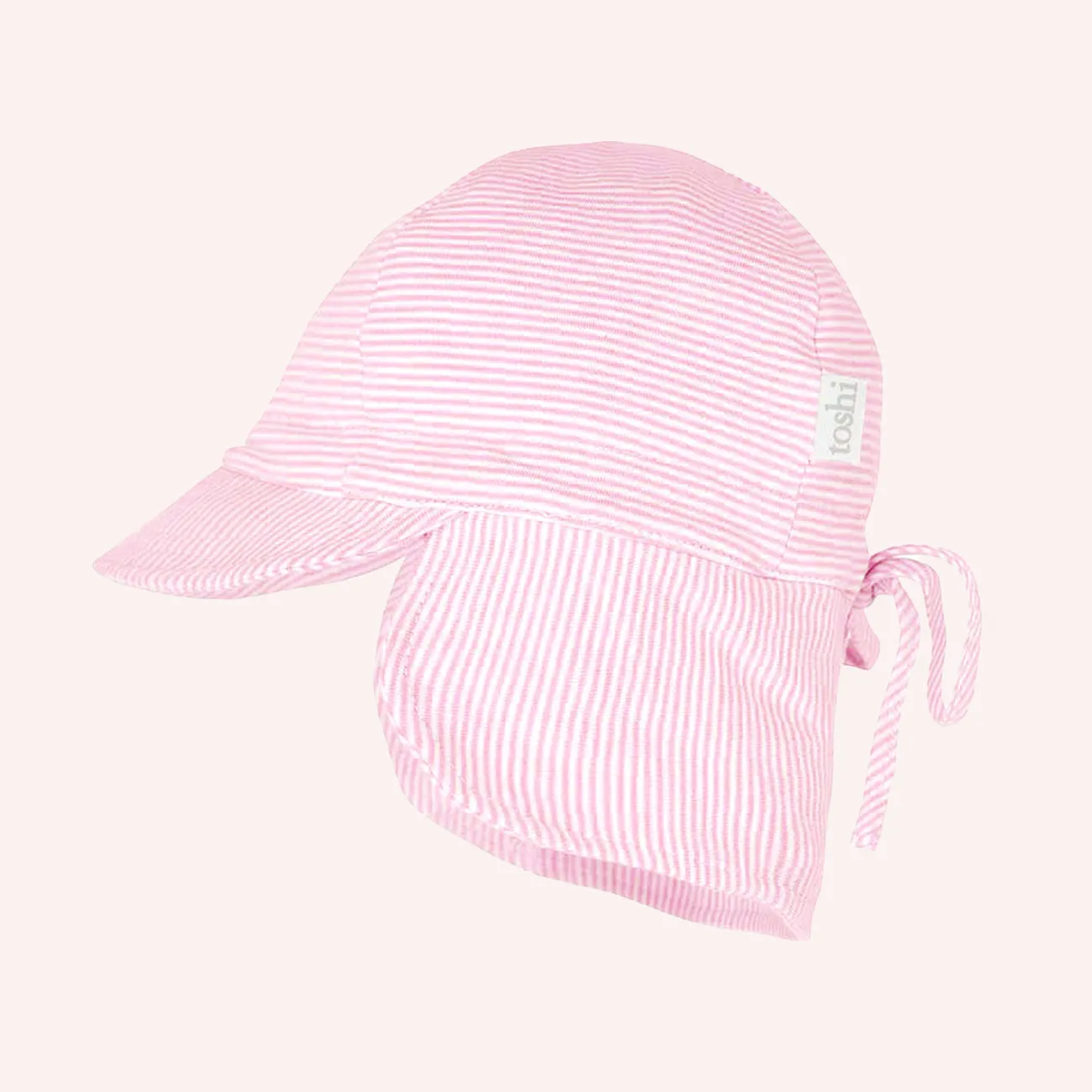 Flap Cap Baby - Blush