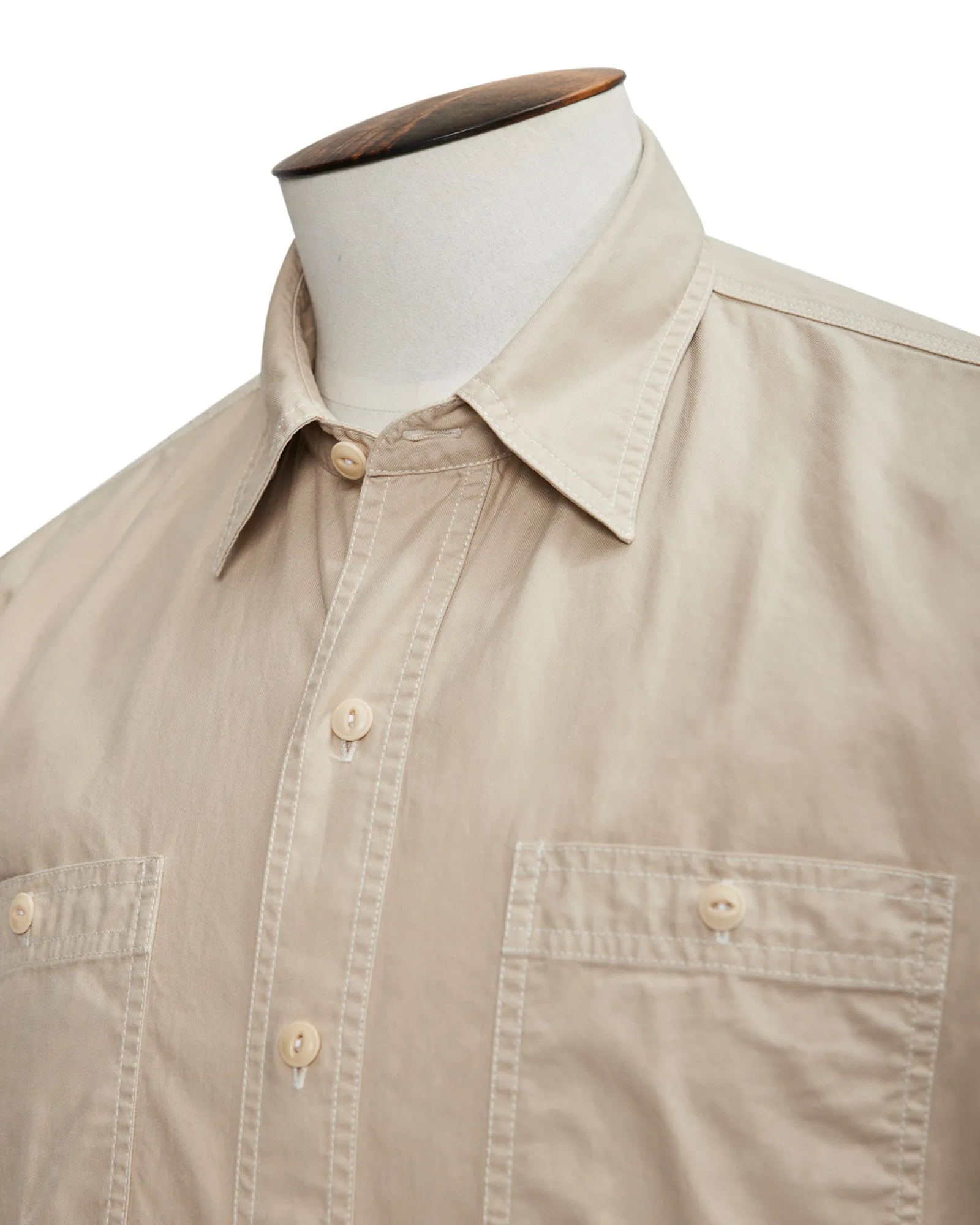 Fortela Sandstone Double Pocket Overshirt