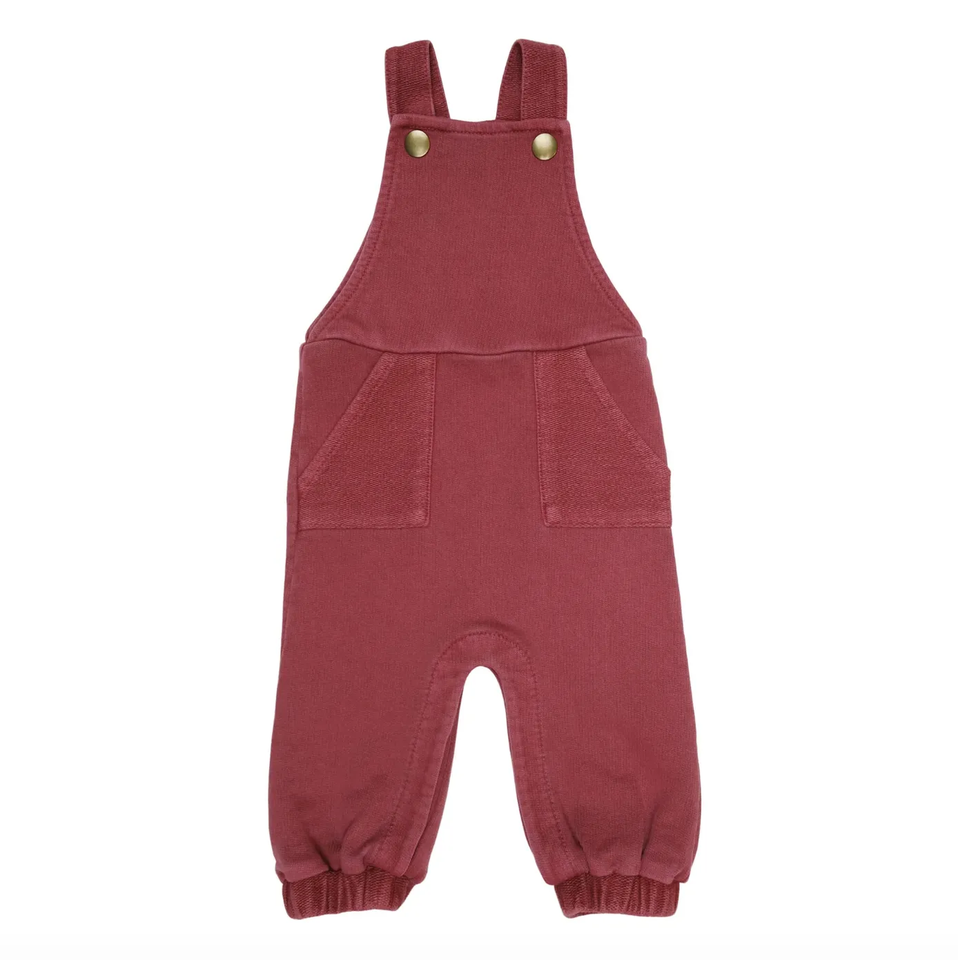 French Terry Overall Romper