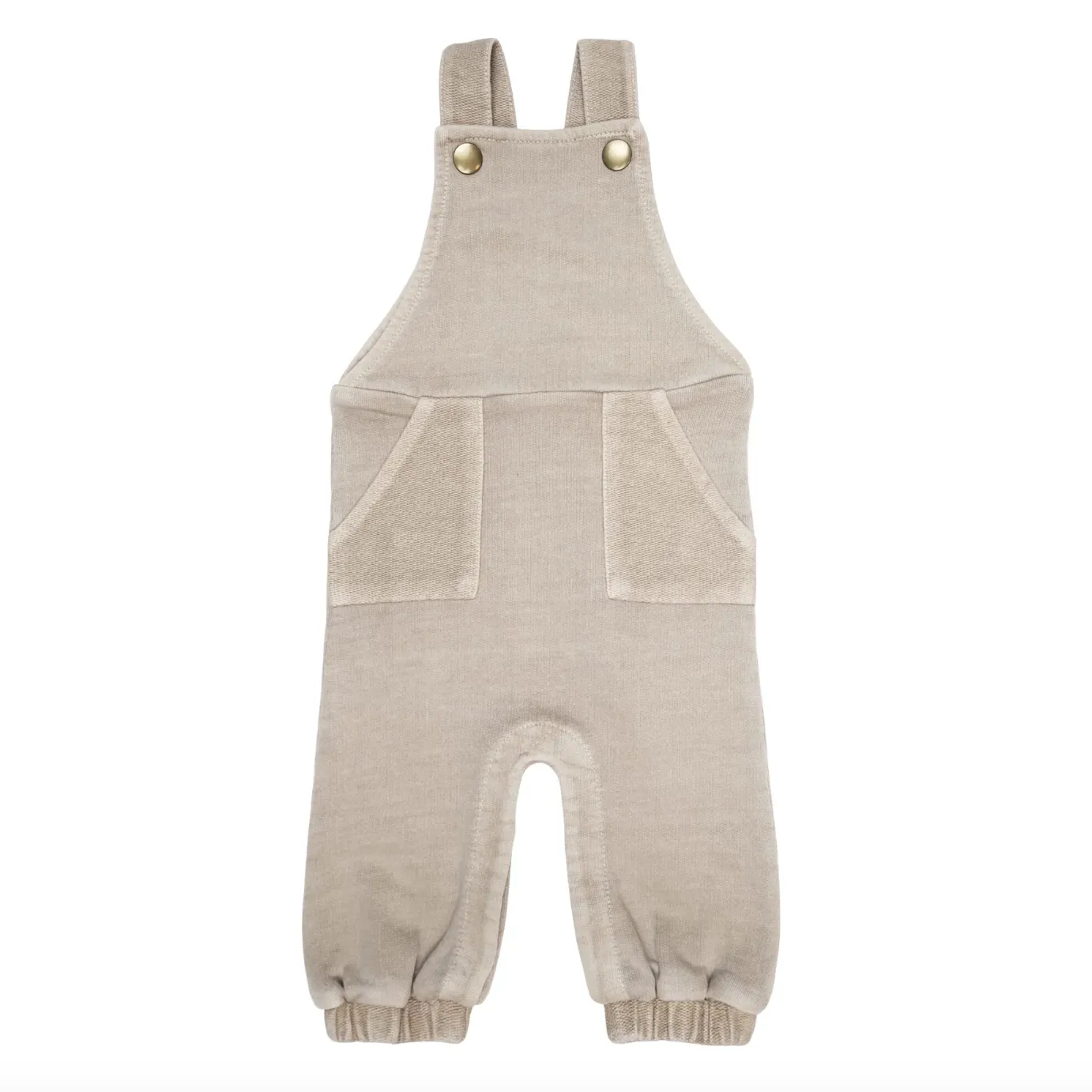 French Terry Overall Romper