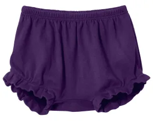 Girls Soft Cotton Bloomer Diaper Cover | Purple