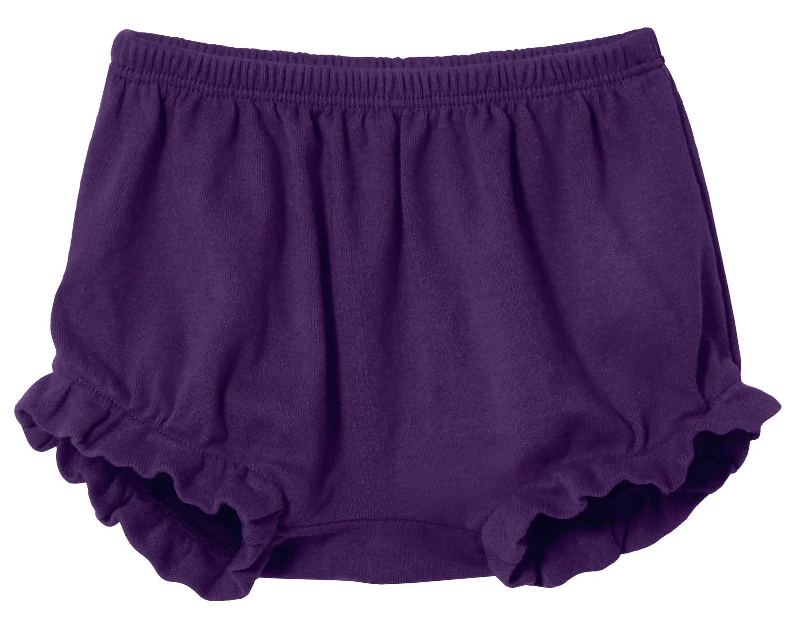 Girls Soft Cotton Bloomer Diaper Cover | Purple