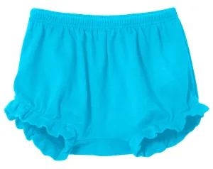 Girls Soft Cotton Bloomer Diaper Cover | Turquoise