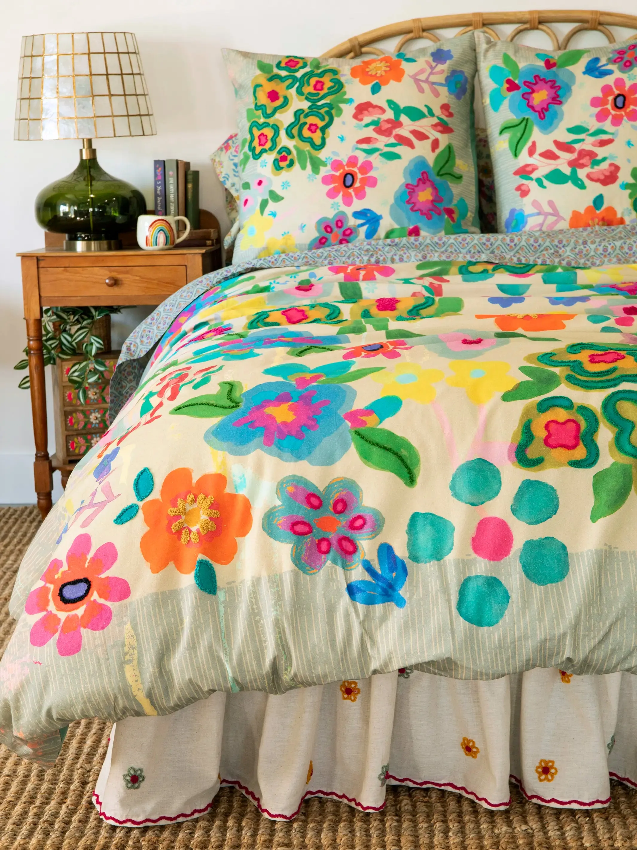 Goes With Everything Tufted Bed Skirt