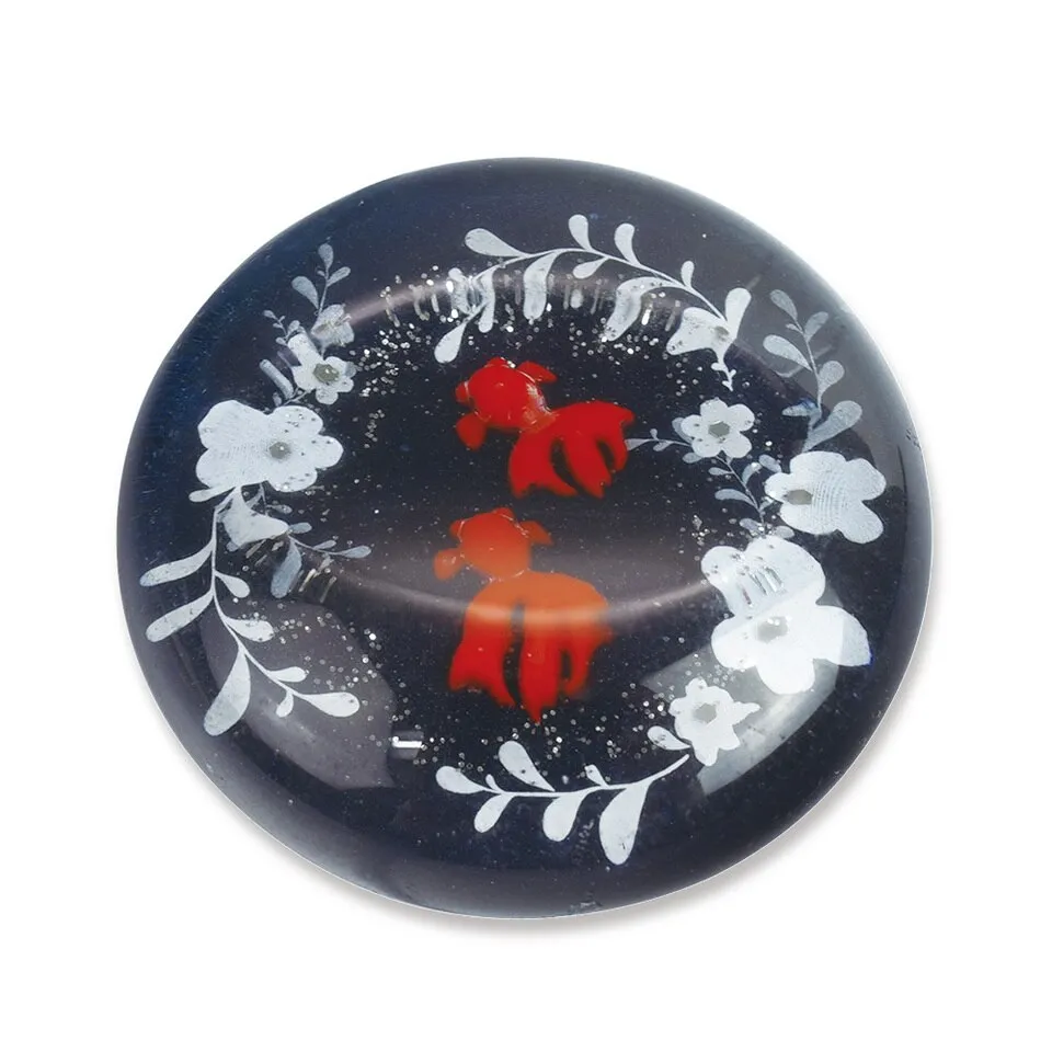 Goldfish Paperweight Kit (Black) (From Japan)