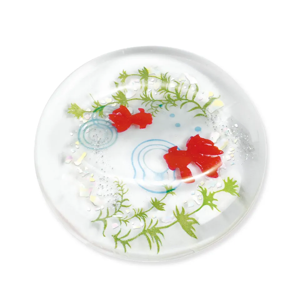 Goldfish Paperweight Kit (Clear) (From Japan)