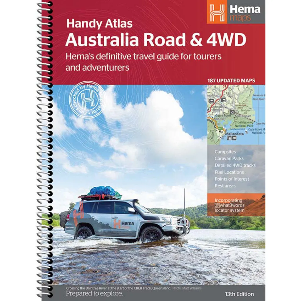 Hema Australian Road and 4WD Atlas (Handy)