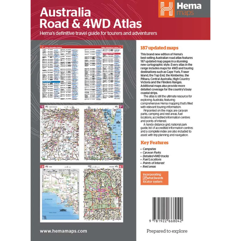 Hema Australian Road and 4WD Atlas (Handy)