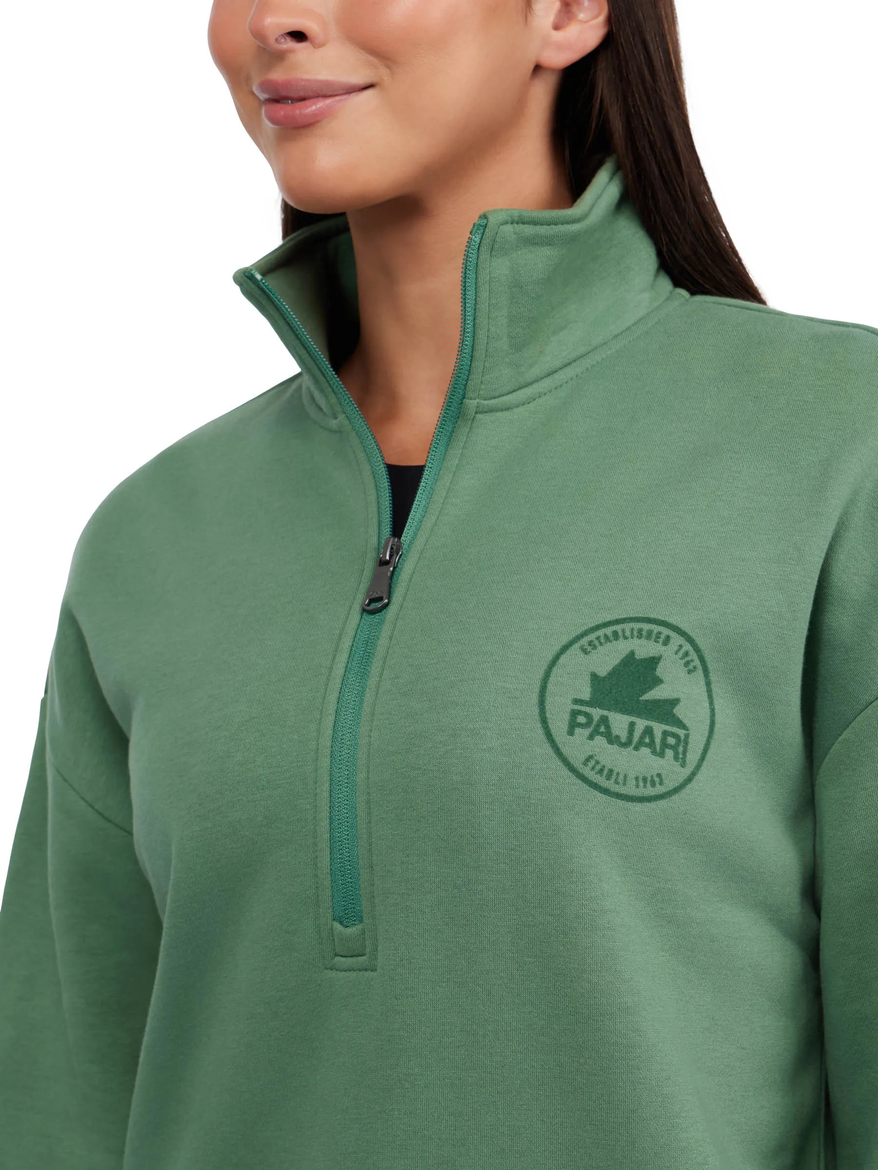 Huron Women's Half-Zip Sweatshirt