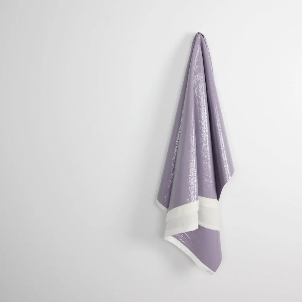 Italian Cotton Backed PVC - Dusky Lilac