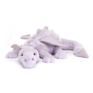 Jellycat Lavender Dragon Huge