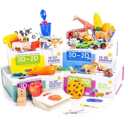 Language Builder 4 Box 3D-2D Kit Set