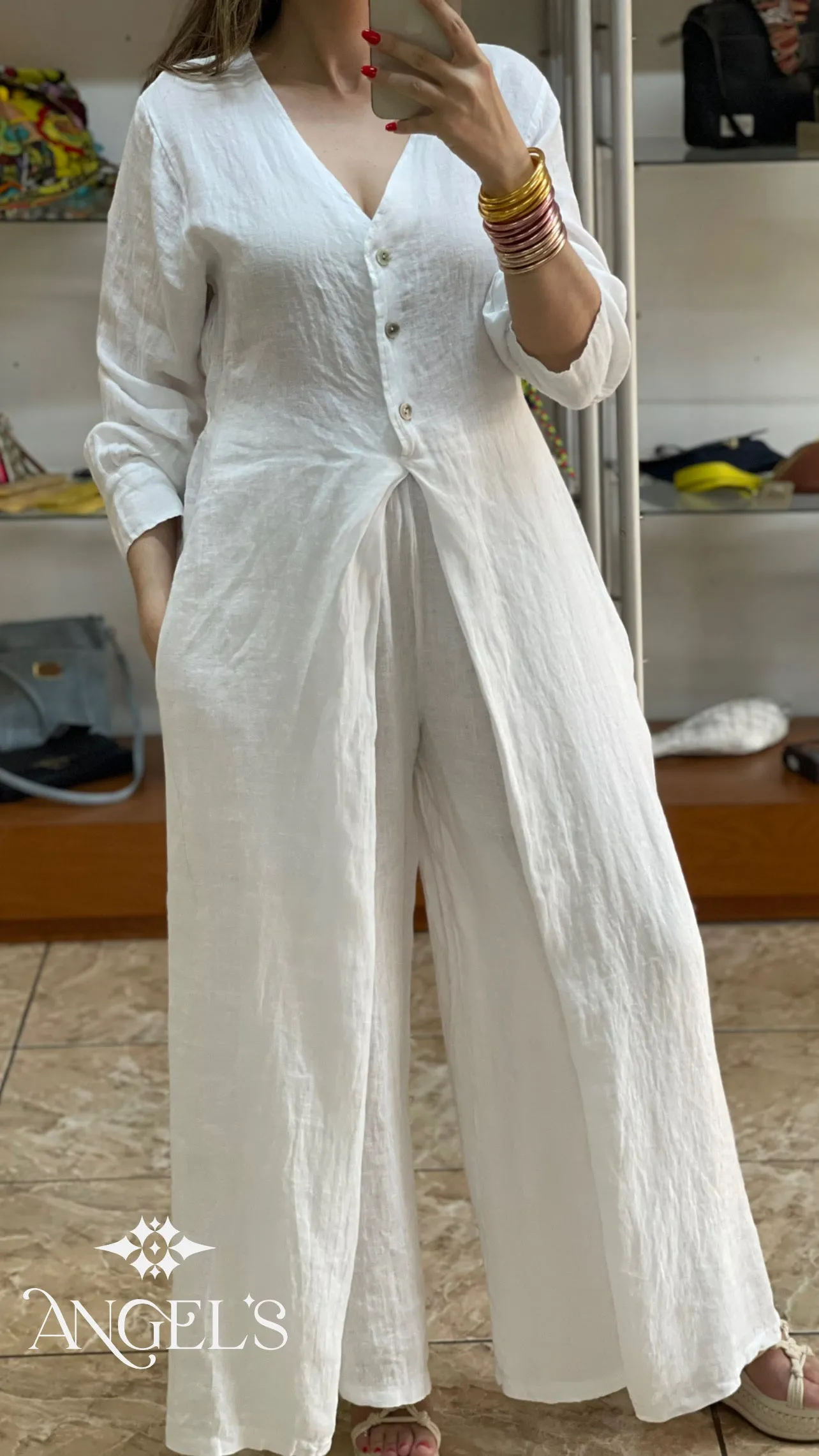 Linen OS Jumpsuit