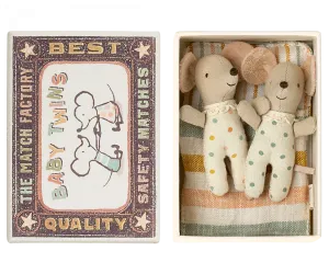 Maileg | Baby Twins in Matchbox