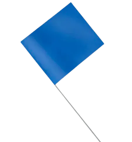 Marking Flag with Metal Rod 100/Bundle