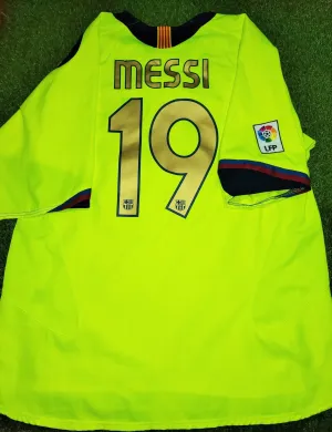 Messi Barcelona 2006 2007 Jersey Shirt Camiseta Maglia XL