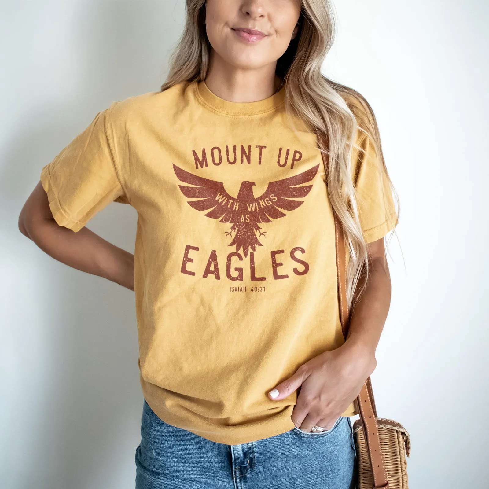 Mount Up Eagles - Isaiah 40:31 Tee