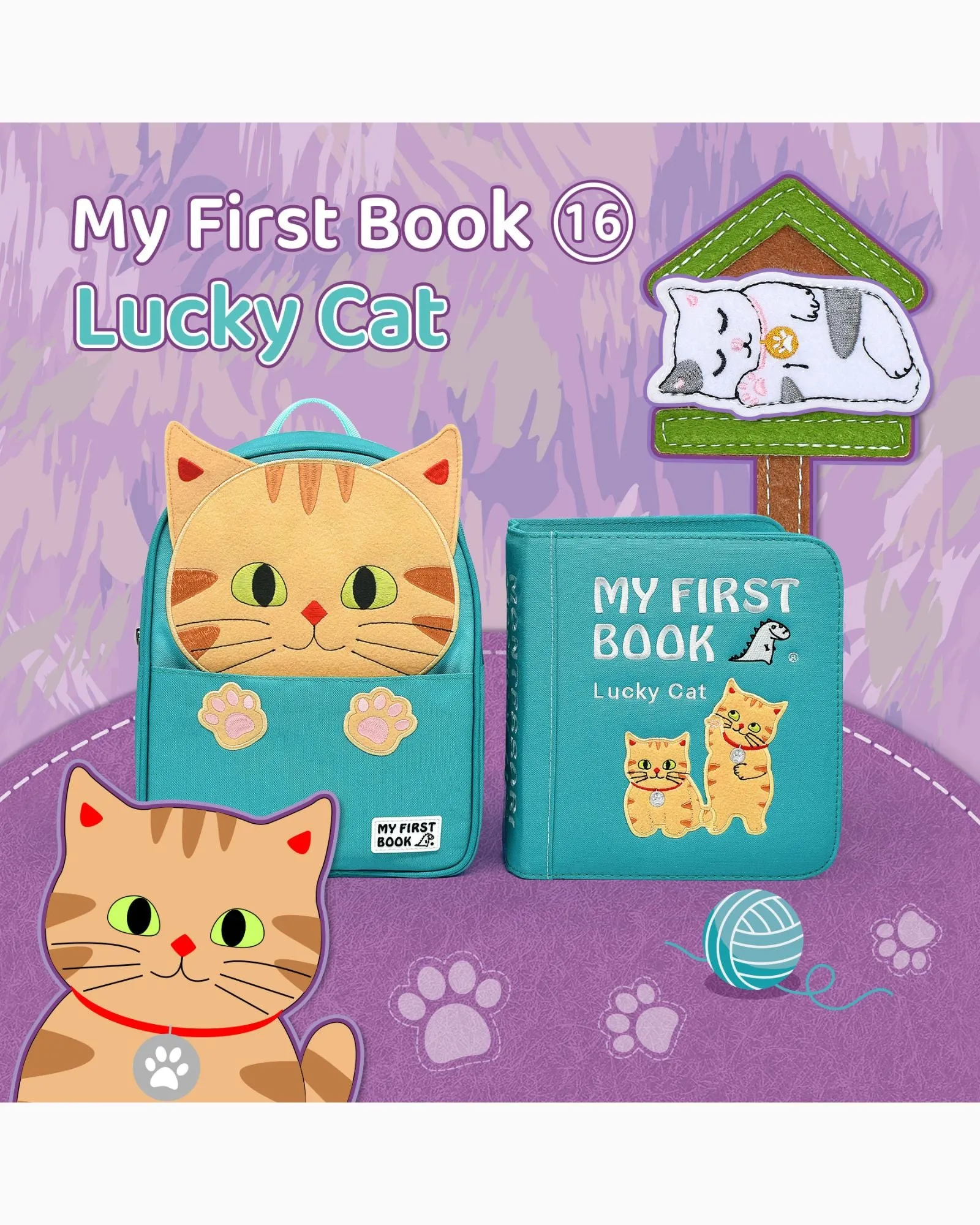 My First Book 16 - Lucky Cat (1Y )