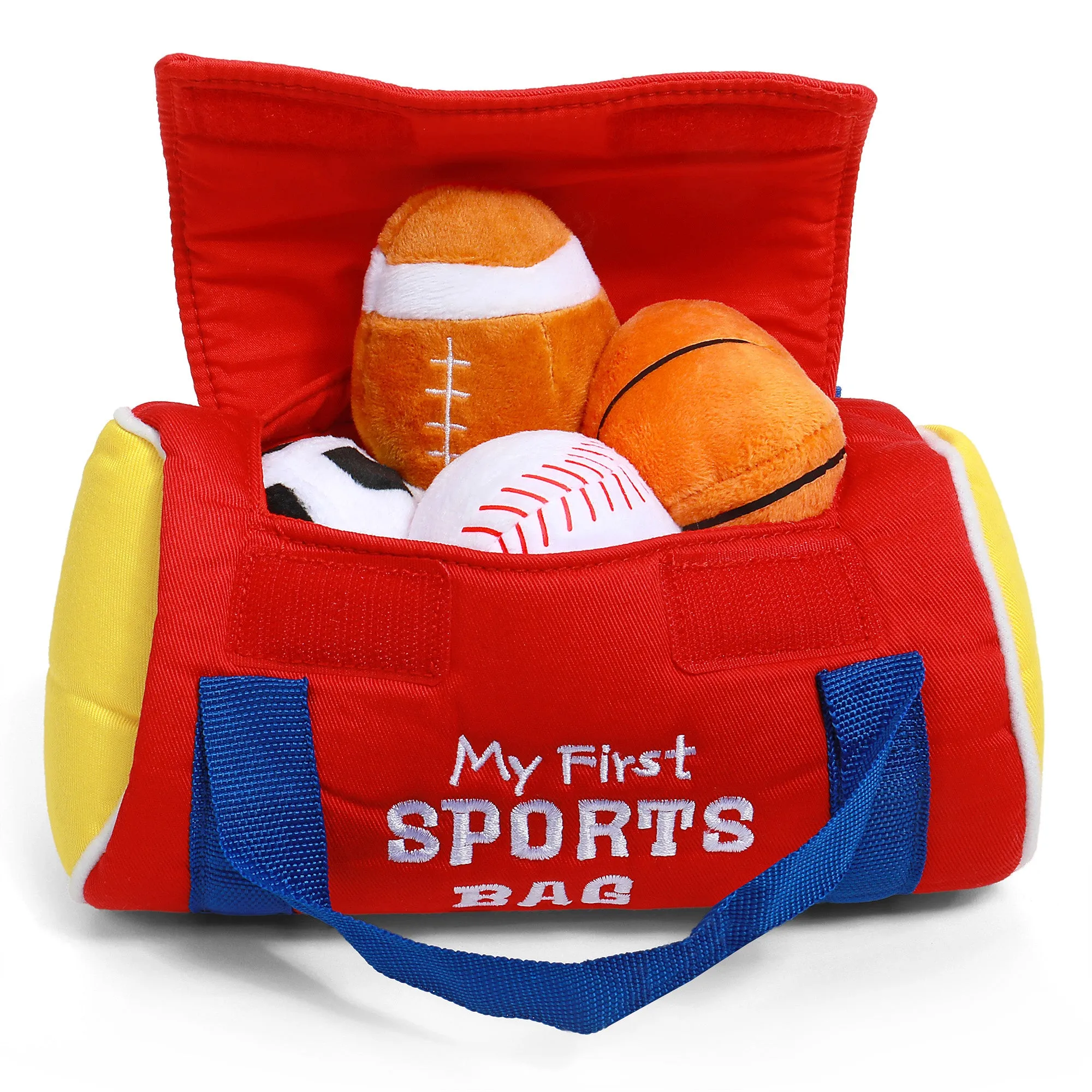 My First Sports Bag Plush Playset, 8 in