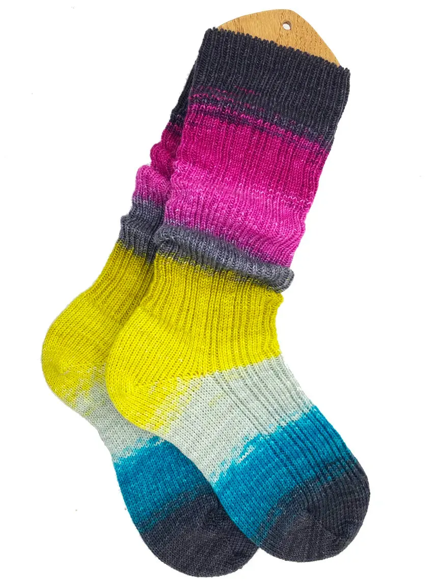 Ombré and Flux Solemate Sock Kits