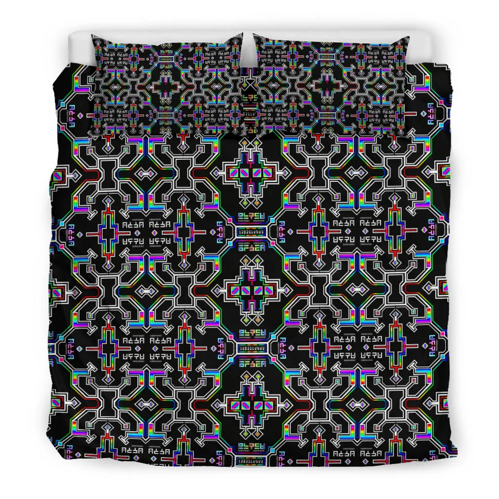 Prismatic Grid Bedding Set