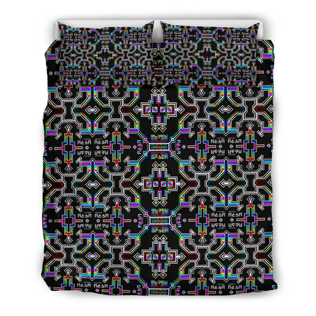 Prismatic Grid Bedding Set