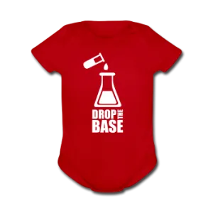 "Drop the Base" - Baby Short Sleeve One Piece