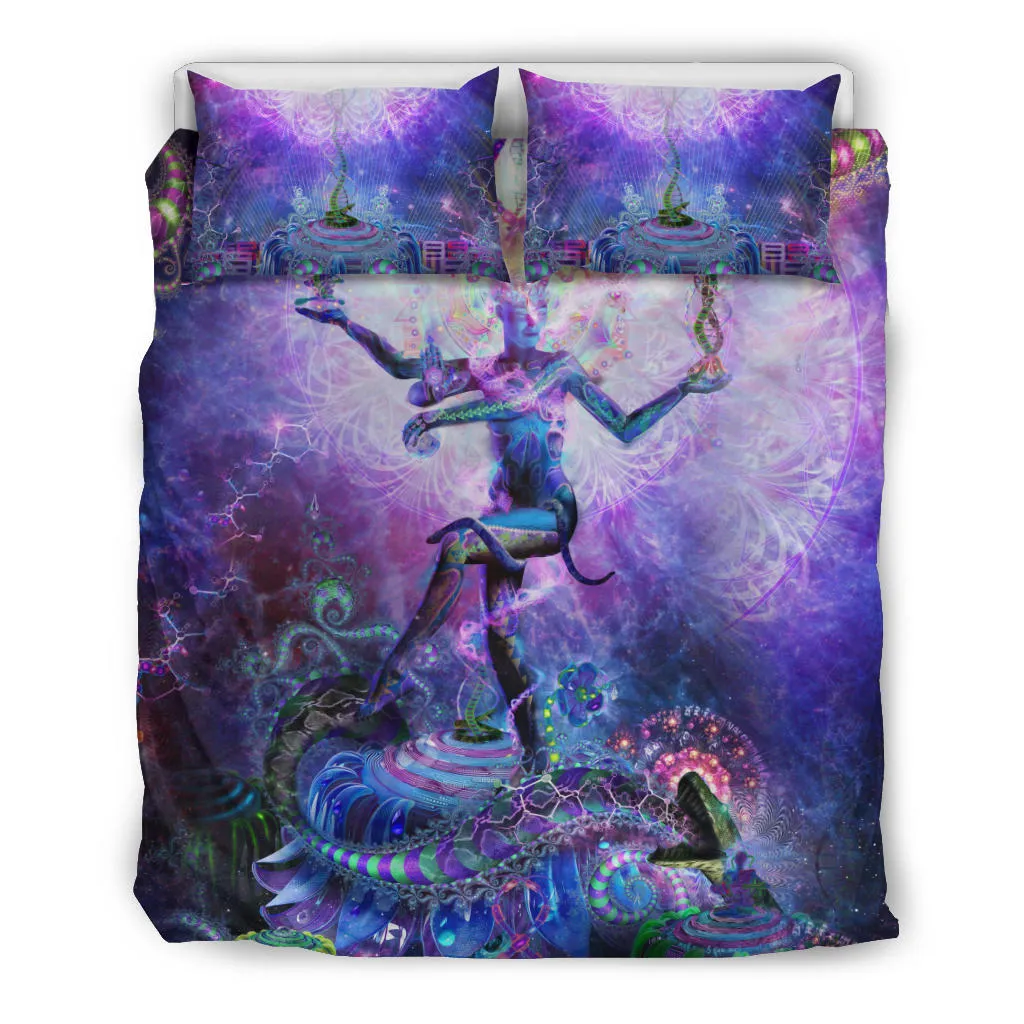 Serpentine Apotheosis (Dancing Shiva) Bedding Set