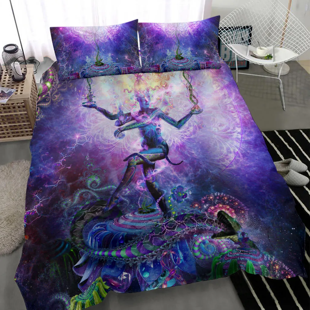 Serpentine Apotheosis (Dancing Shiva) Bedding Set