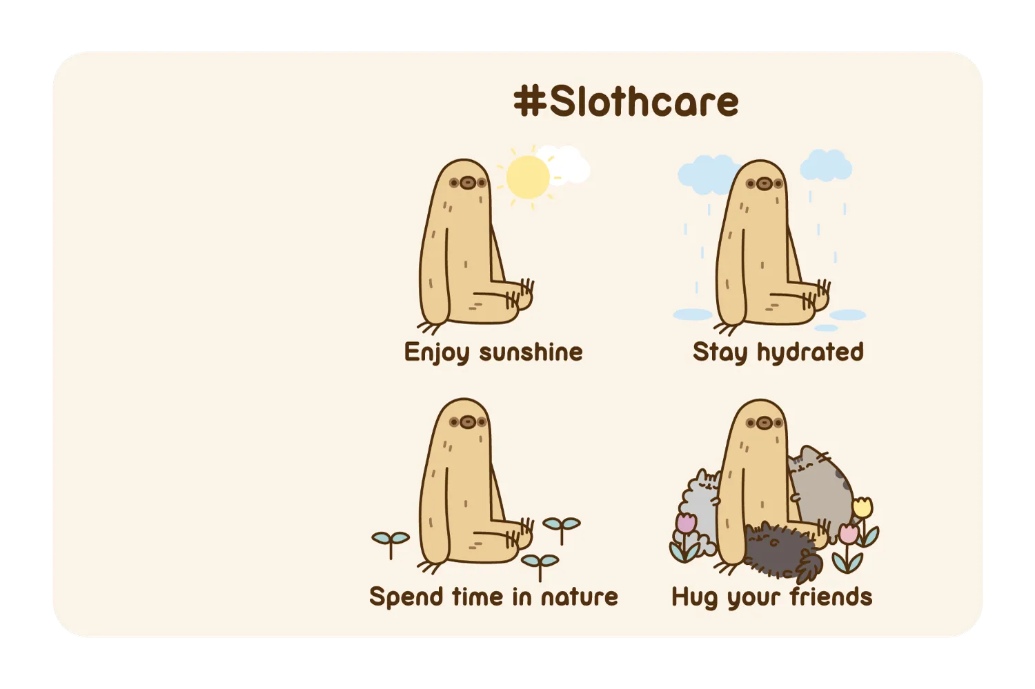 #Slothcare