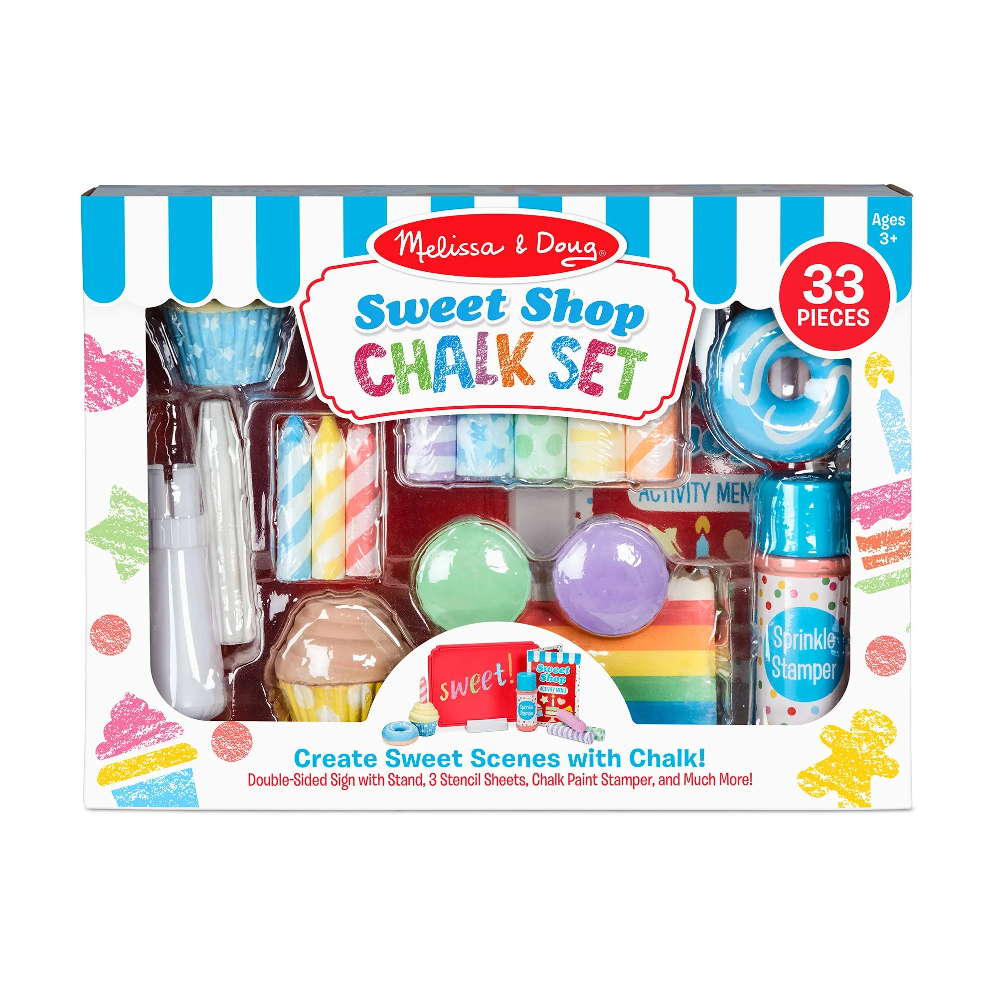 Sweet Shop Chalk Play Set