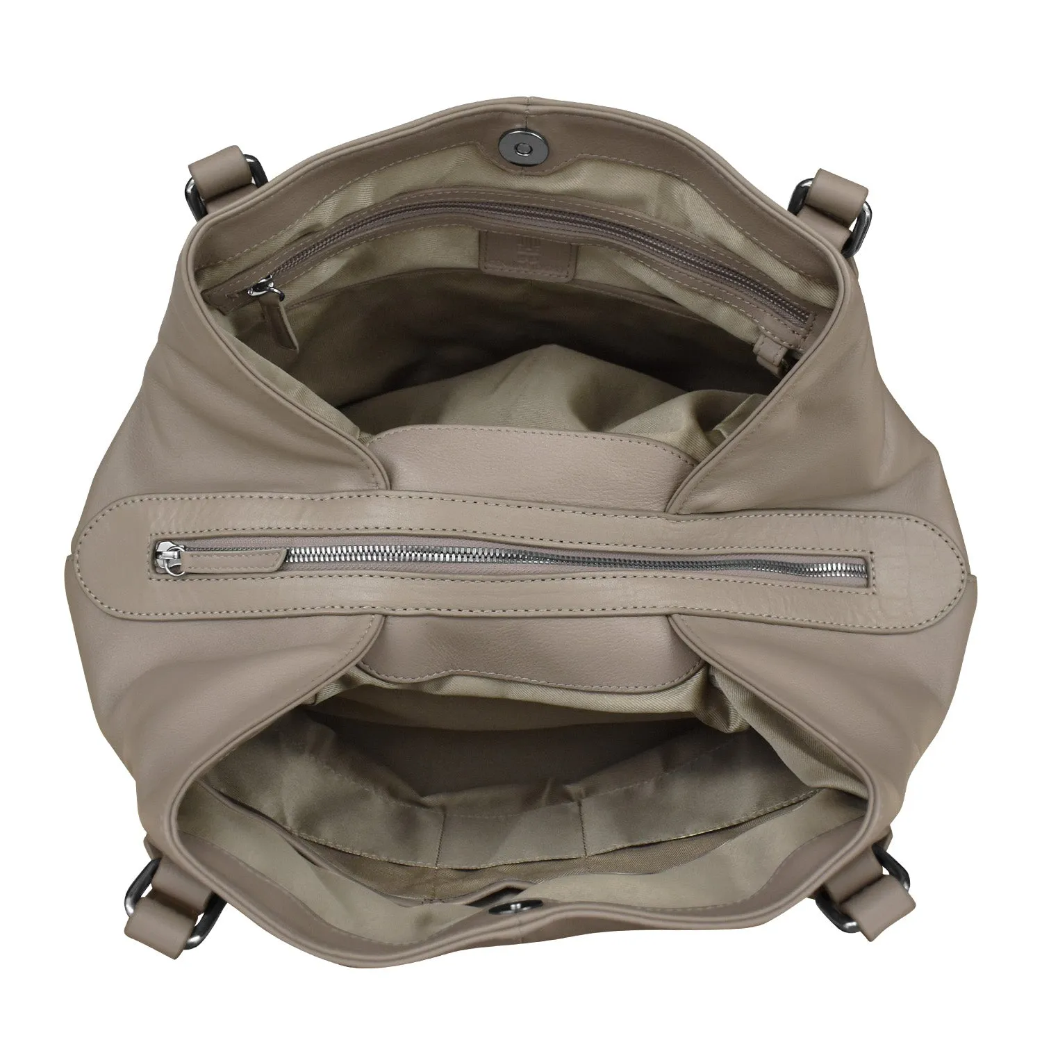 Triple Compartment Hobo