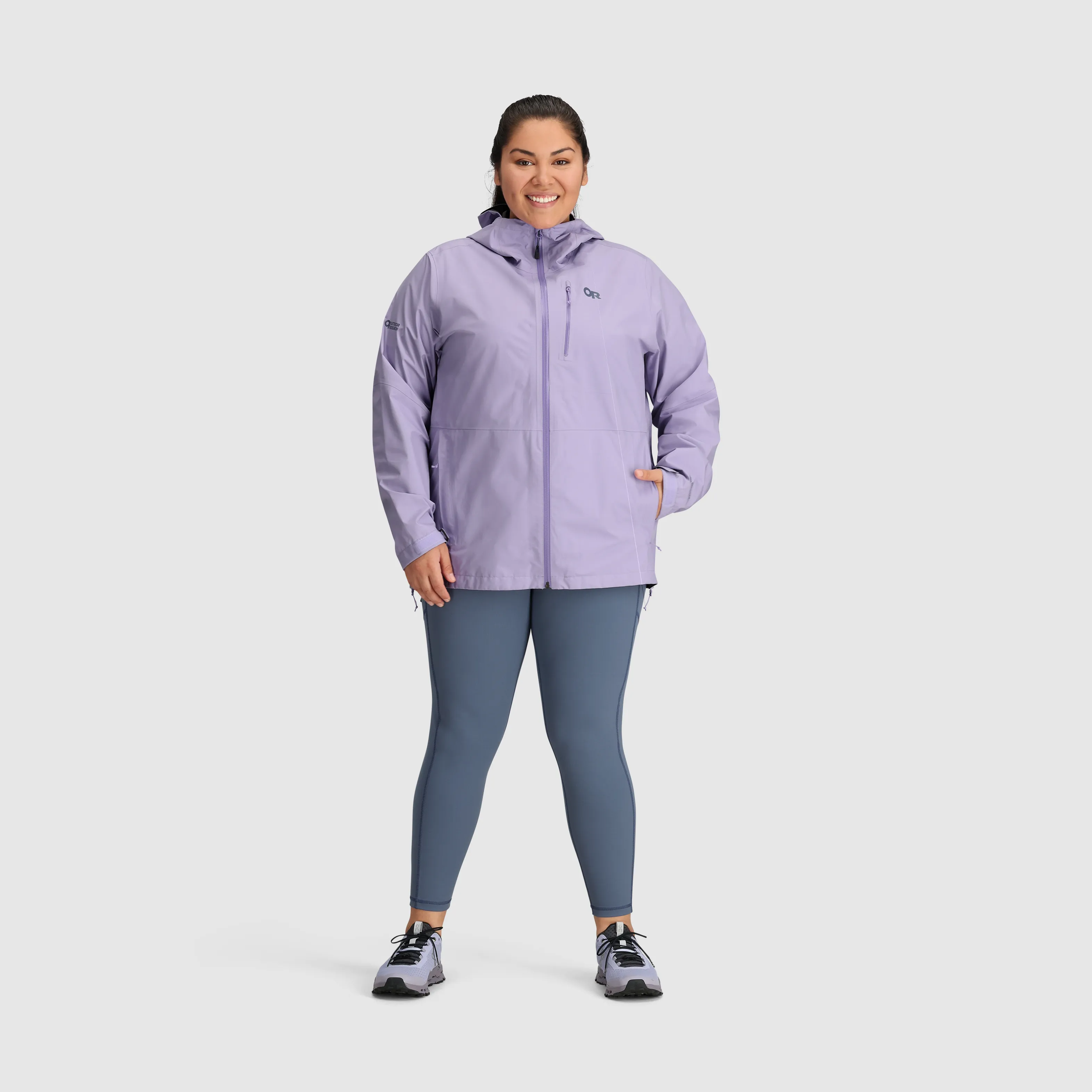 Womens Aspire II Plus Size Rain Jacket with GORE-TEX