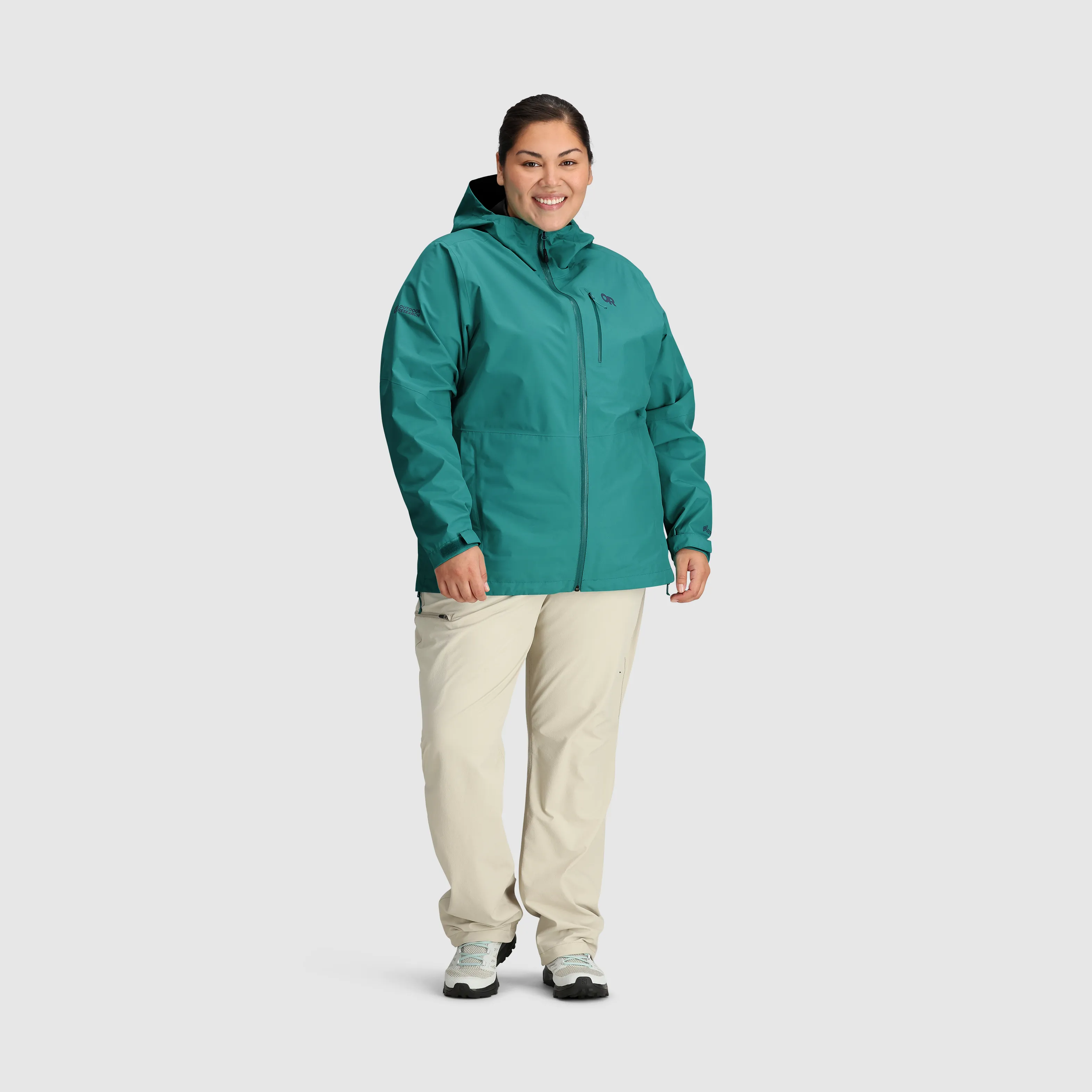 Womens Aspire II Plus Size Rain Jacket with GORE-TEX