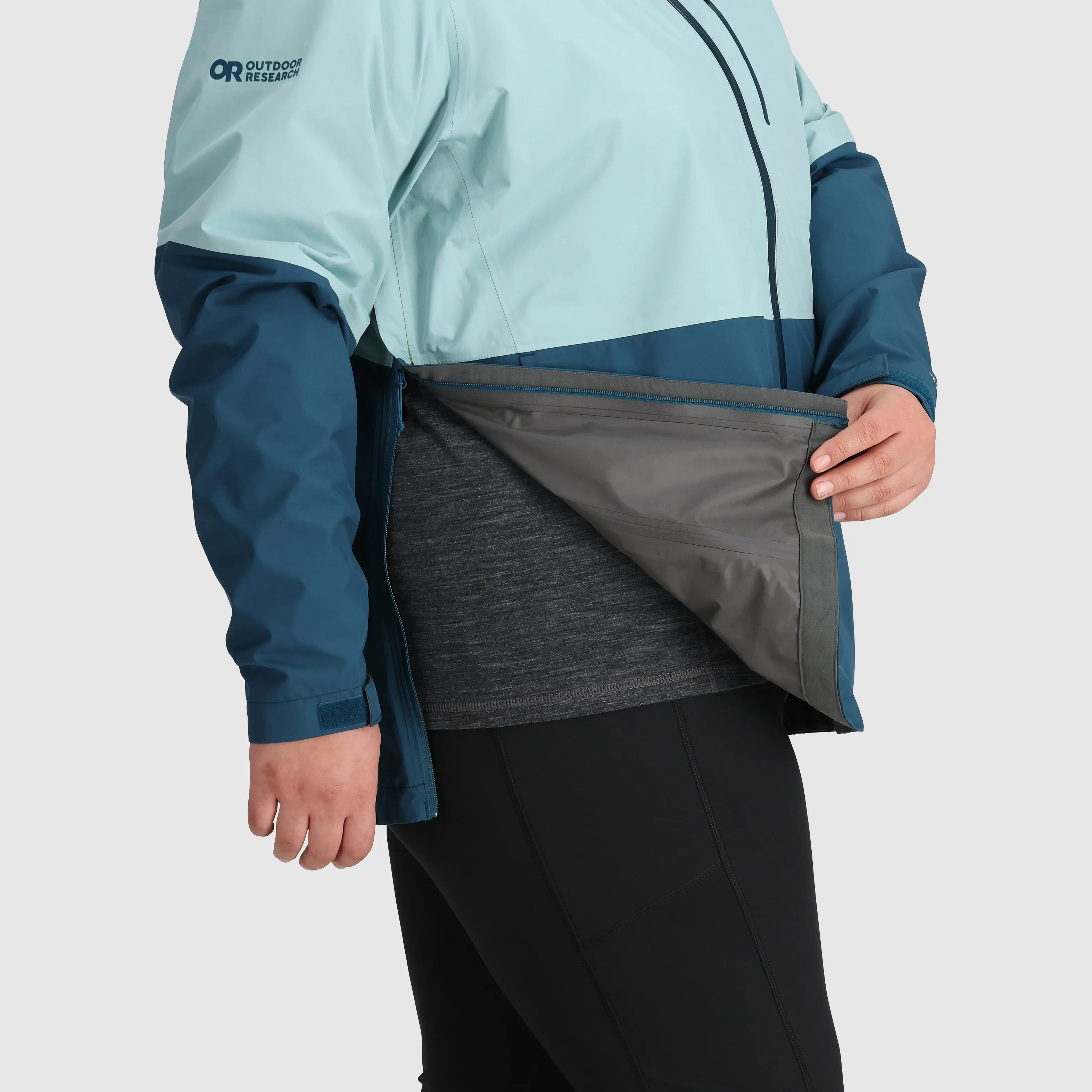 Womens Aspire II Plus Size Rain Jacket with GORE-TEX