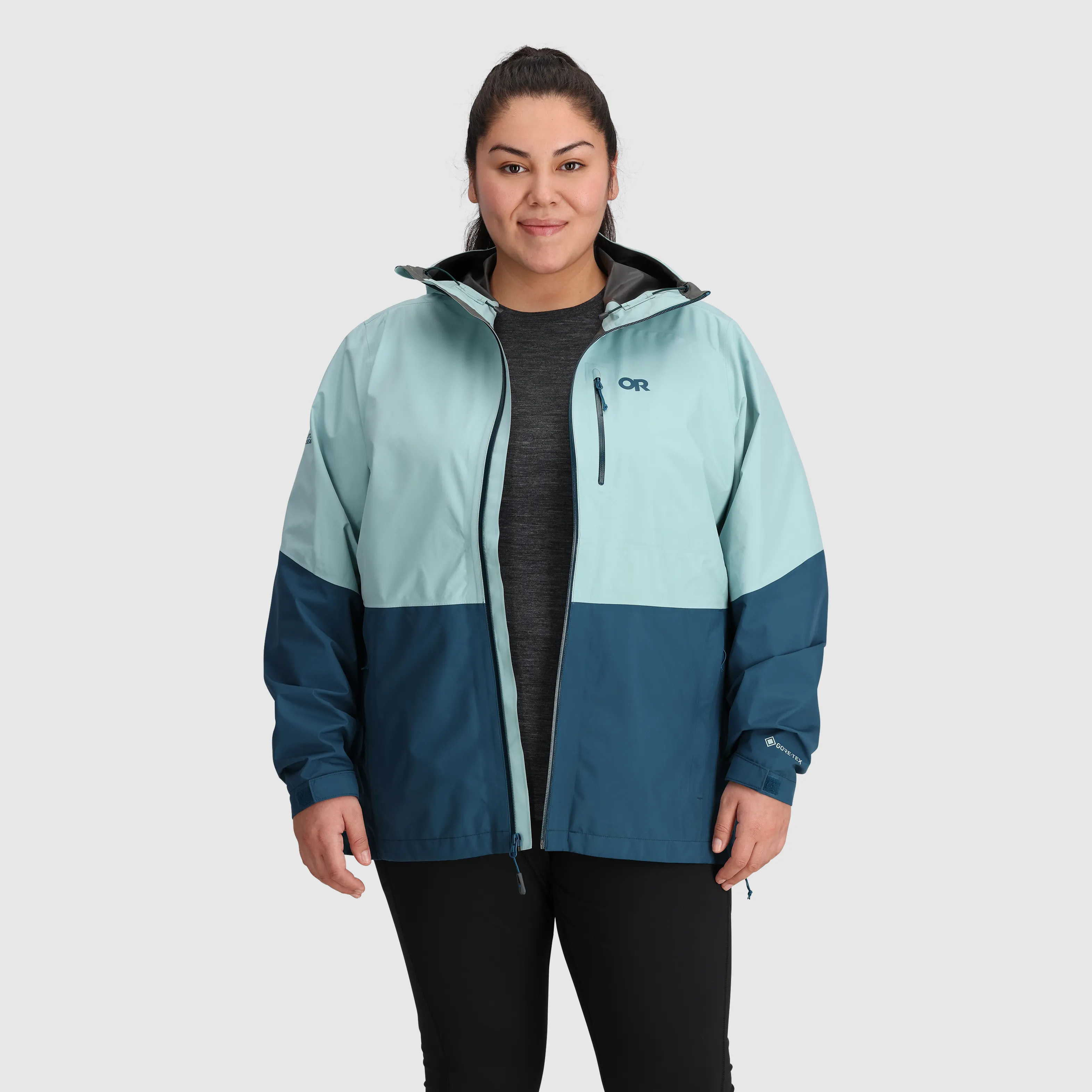 Womens Aspire II Plus Size Rain Jacket with GORE-TEX