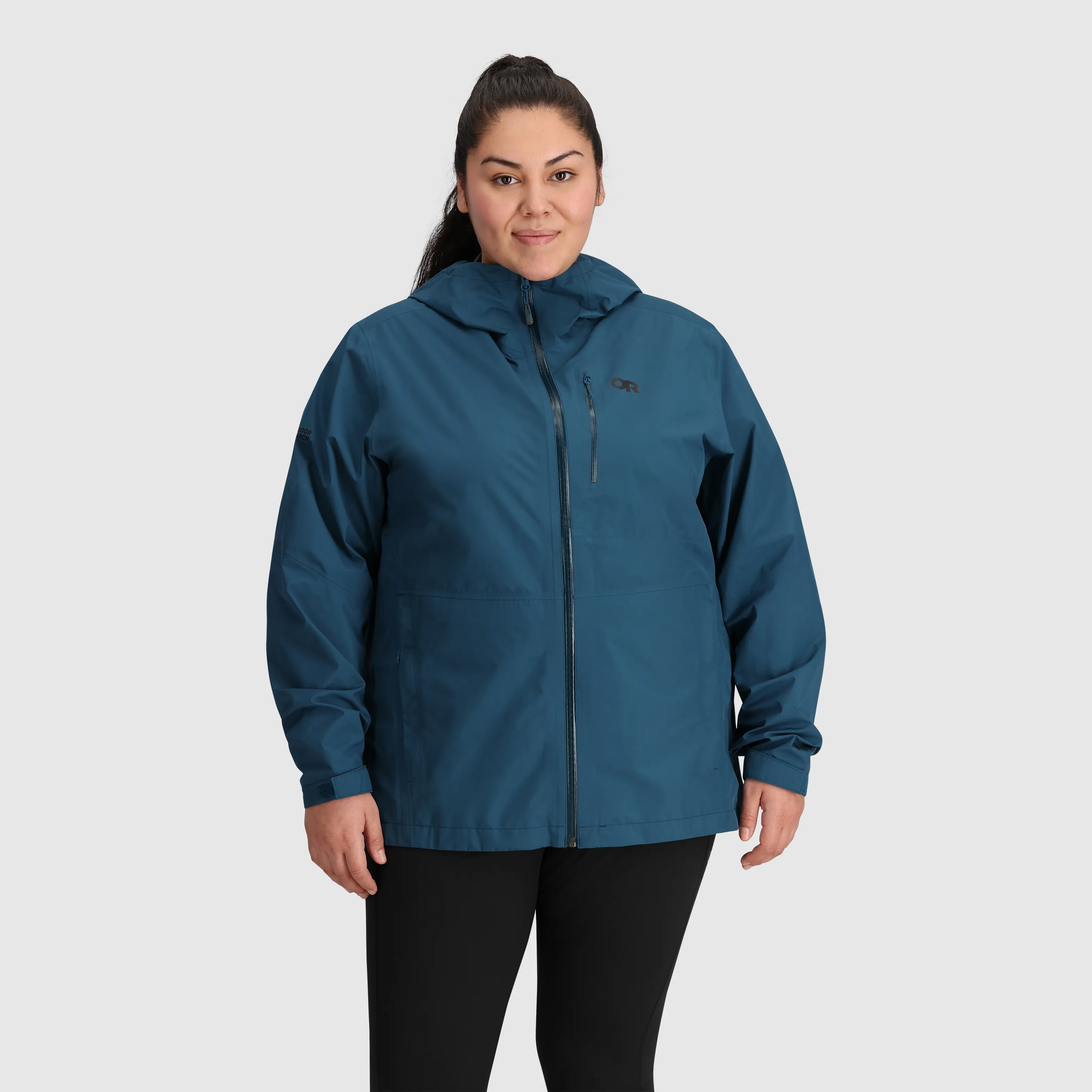 Womens Aspire II Plus Size Rain Jacket with GORE-TEX