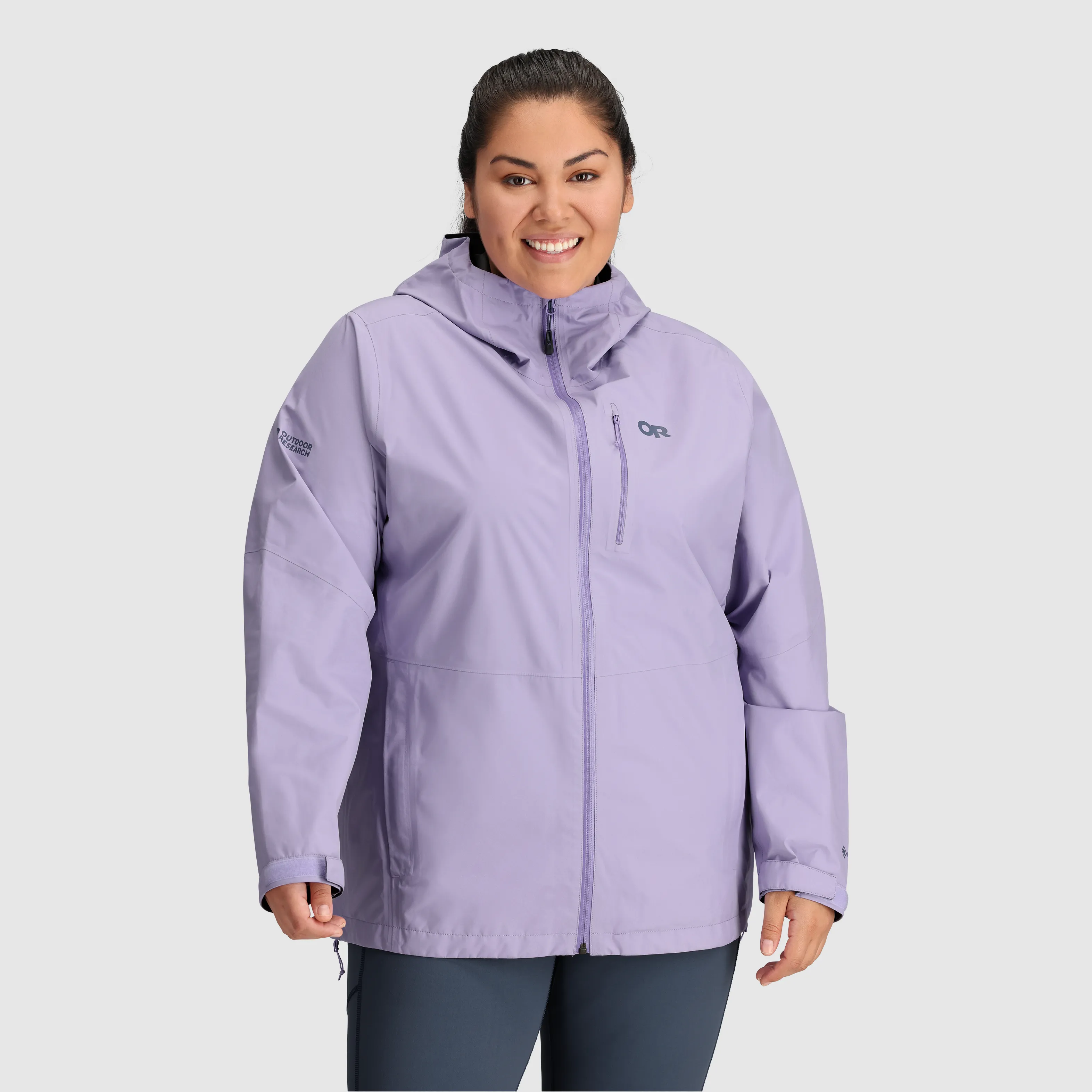 Womens Aspire II Plus Size Rain Jacket with GORE-TEX