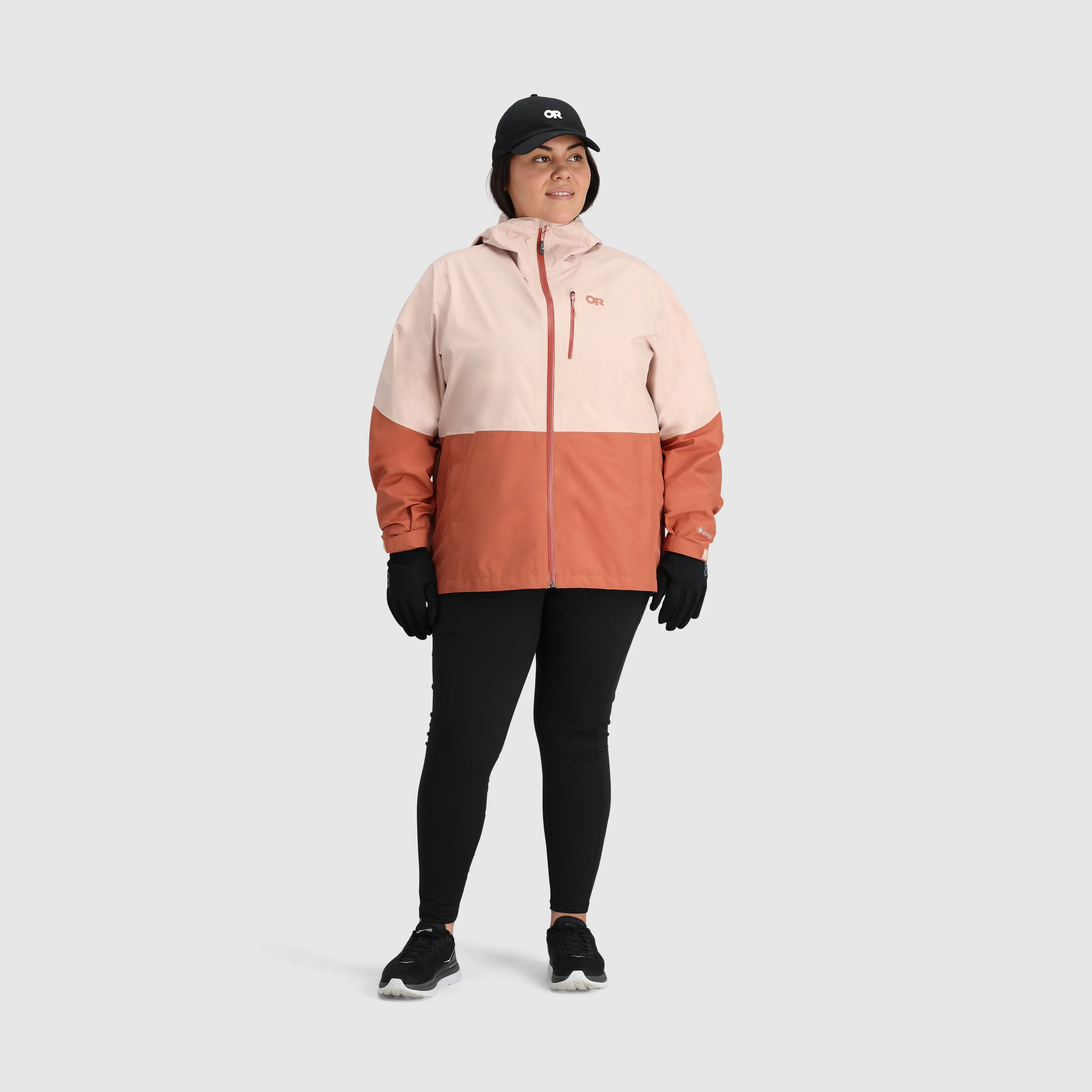 Womens Aspire II Plus Size Rain Jacket with GORE-TEX