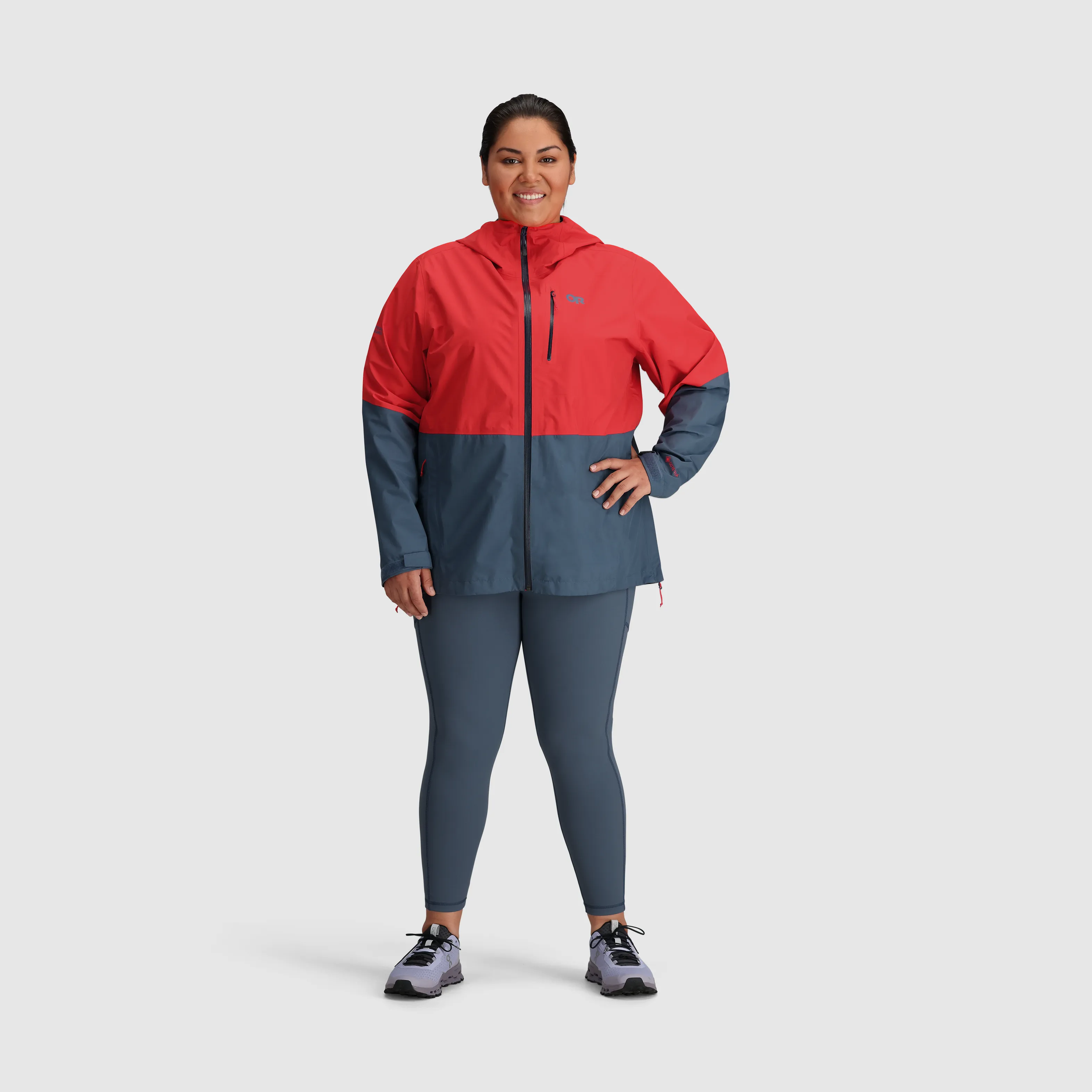 Womens Aspire II Plus Size Rain Jacket with GORE-TEX